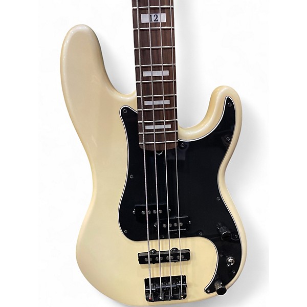 Used Fender Duff McKagan Signature Bass White Pearl Electric Bass Guitar