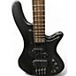 Used Schecter Guitar Research Stiletto Stealth-4 Satin Black Electric Bass Guitar