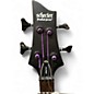 Used Schecter Guitar Research Stiletto Stealth-4 Satin Black Electric Bass Guitar