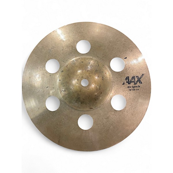 Used SABIAN 10in AAX Air Splash Cymbal