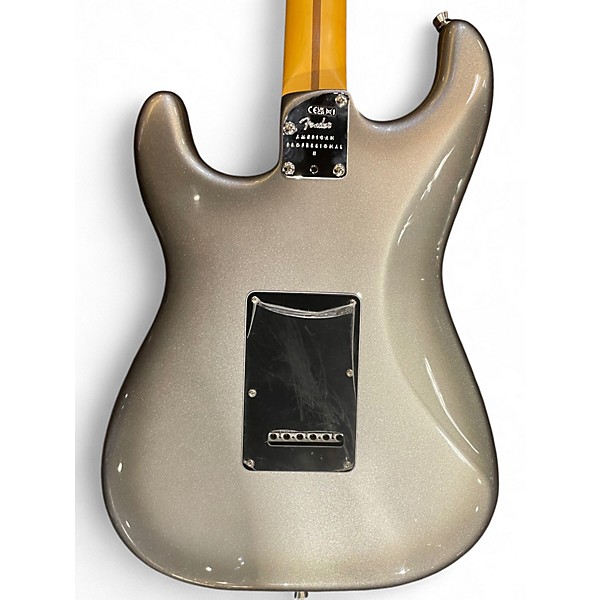 Used Fender American Professional II Stratocaster Silverburst Solid Body Electric Guitar