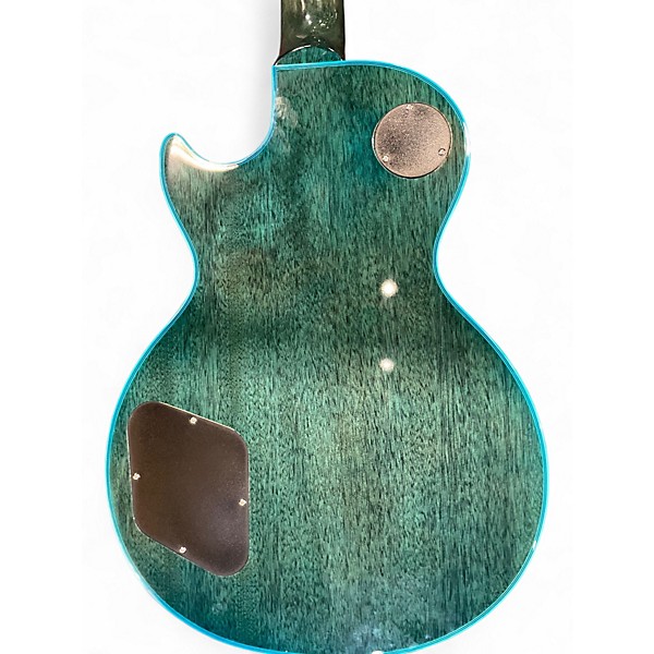 Used Epiphone Les Paul Custom Widow Ocean Blue Solid Body Electric Guitar