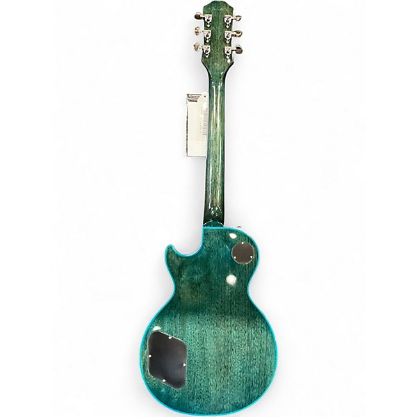 Used Epiphone Les Paul Custom Widow Ocean Blue Solid Body Electric Guitar