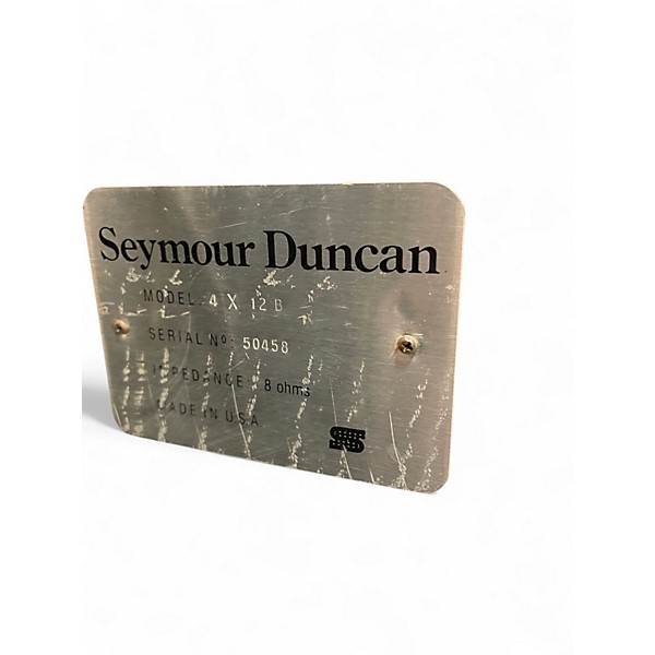 Vintage 1980s Seymour Duncan 4X12 Guitar Cabinet