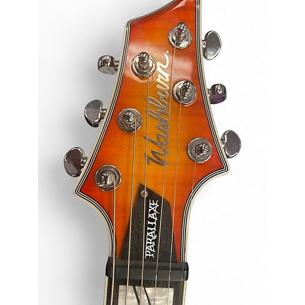 Used Washburn Parallaxe hh Sunburst Solid Body Electric Guitar