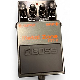 Used BOSS MT2 Metal Zone Distortion Effect Pedal