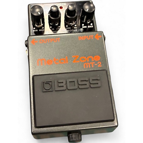Used BOSS MT2 Metal Zone Distortion Effect Pedal