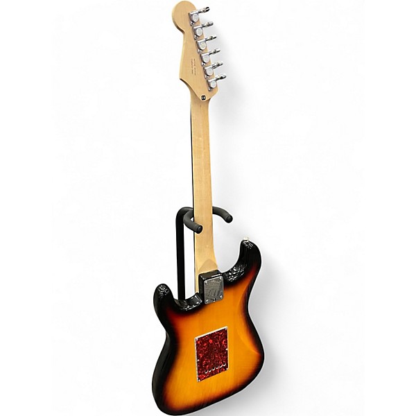 Used 2008 Squier Bullet Stratocaster 2 Tone Sunburst Solid Body Electric Guitar