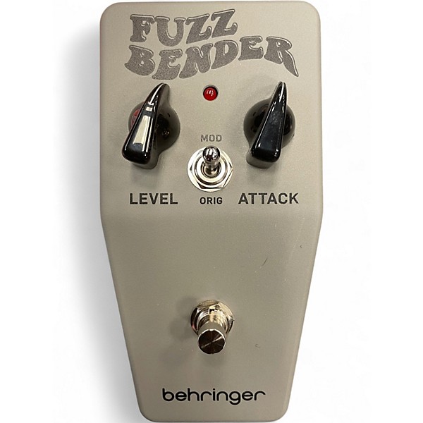 Used Behringer FUZZ BENDER Effect Pedal