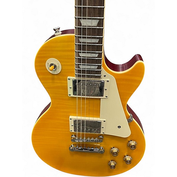 Used Epiphone 1959 Les Paul Standard Outfit Limited Edition Lemonburst Solid Body Electric Guitar