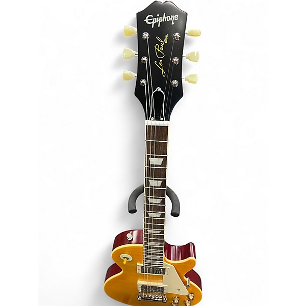 Used Epiphone 1959 Les Paul Standard Outfit Limited Edition Lemonburst Solid Body Electric Guitar