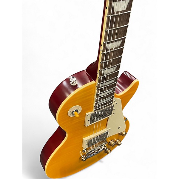 Used Epiphone 1959 Les Paul Standard Outfit Limited Edition Lemonburst Solid Body Electric Guitar