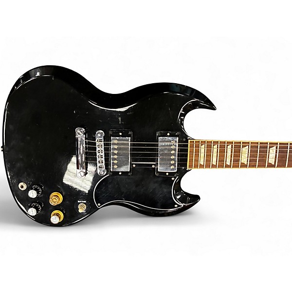 Used Gibson SG Standard Black Solid Body Electric Guitar