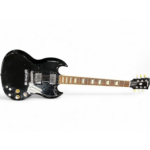 Used Gibson SG Standard Black Solid Body Electric Guitar