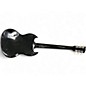 Used Gibson SG Standard Black Solid Body Electric Guitar