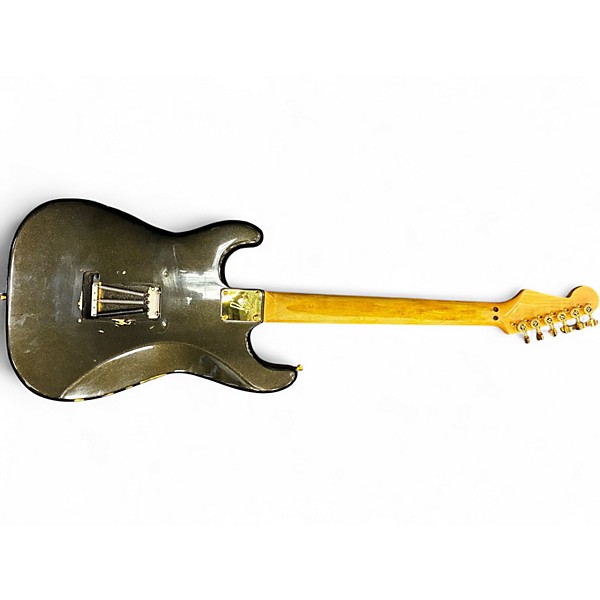 Used Fender Contemporary Strat BLACK SPARKLE Solid Body Electric Guitar