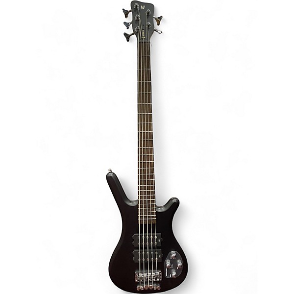 Used RockBass by Warwick corvette $$ Black Electric Bass Guitar