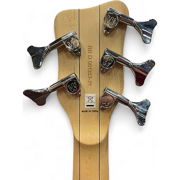 Used RockBass by Warwick corvette $$ Black Electric Bass Guitar