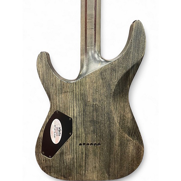 Used Schecter Guitar Research C1 Apocalypse EX rust gray Solid Body Electric Guitar