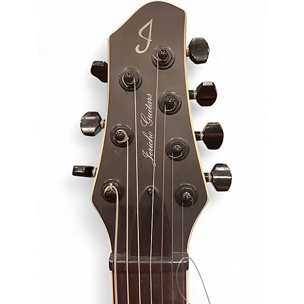 Used Jericho Guitars IGNITION ELITE  7 Black and White Solid Body Electric Guitar