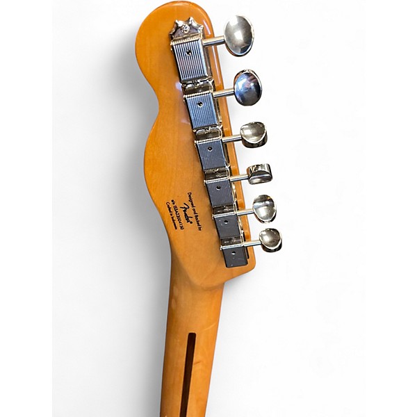 Used Miscellaneous Squier Telecaster All Parts Paisley Black Solid Body Electric Guitar