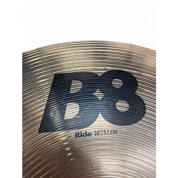Used 2017 SABIAN 20in B8 Ride Cymbal