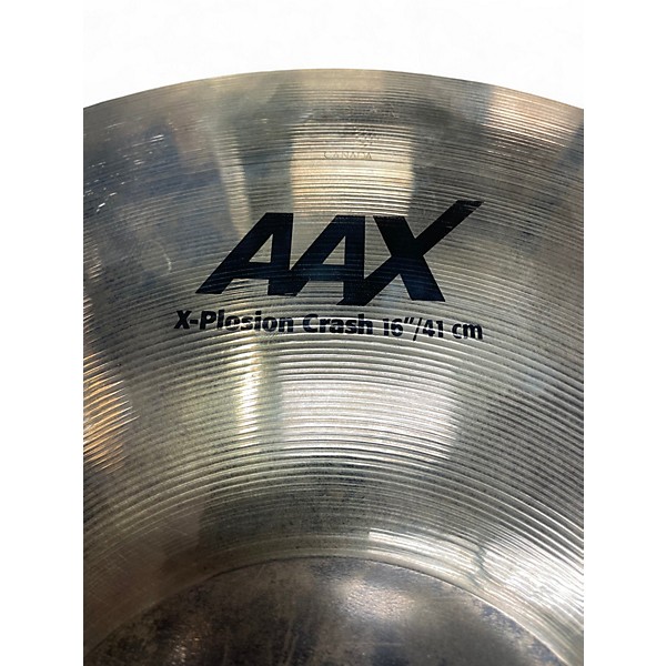 Used 2017 SABIAN 16in AAX Xplosion Crash Cymbal