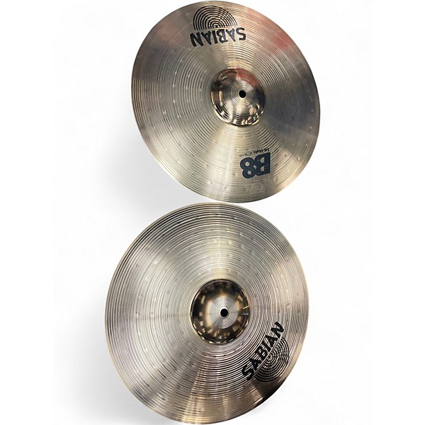 Used 2017 SABIAN 14in B8 Pro Hi Hat Pair Cymbal