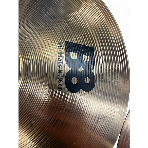 Used 2017 SABIAN 14in B8 Pro Hi Hat Pair Cymbal