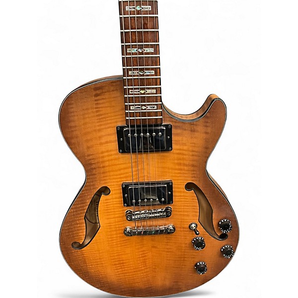 Used Ibanez AGS83B vintage natural Hollow Body Electric Guitar