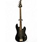Used Silvertone SSLB-11 Black Electric Bass Guitar