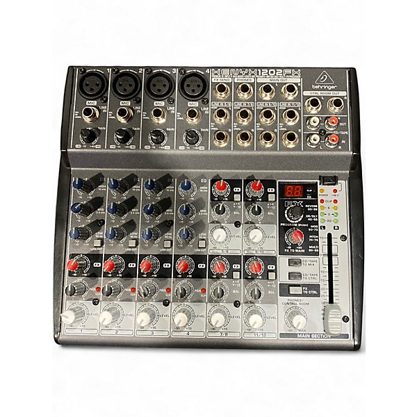 Used Behringer Xenyx 1202FX Unpowered Mixer