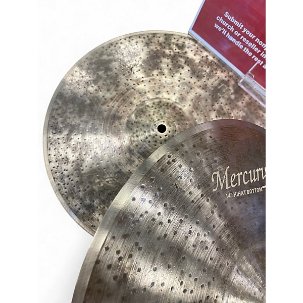 Used Omete 14in mercury Cymbal