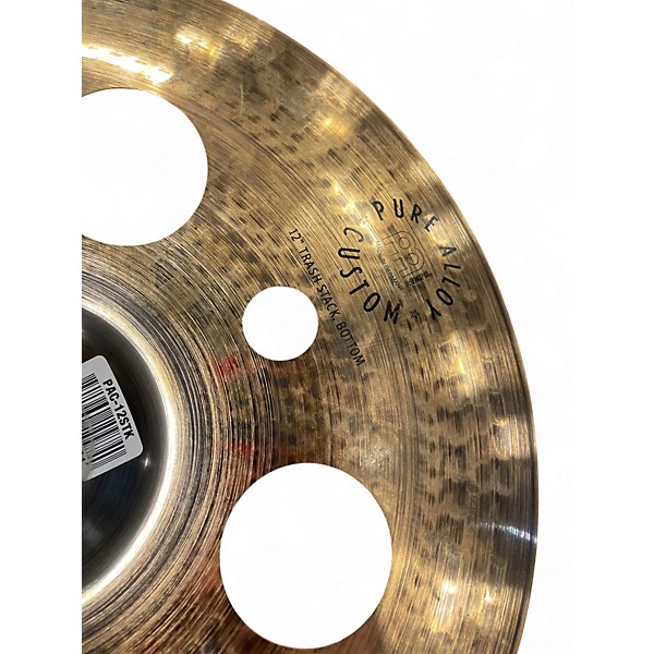 Used MEINL 12in trash stack Cymbal