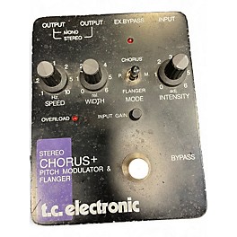 Used TC Electronic Stereo Chorus+ Effect Pedal Effect Pedal