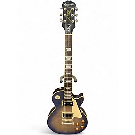 Used Epiphone Les Paul Standard Pro Blue Solid Body Electric Guitar