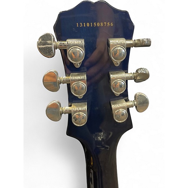 Used Epiphone Les Paul Standard Pro Blue Solid Body Electric Guitar