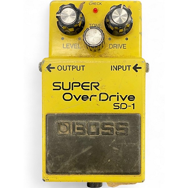 Used BOSS SD1 Super Overdrive Effect Pedal