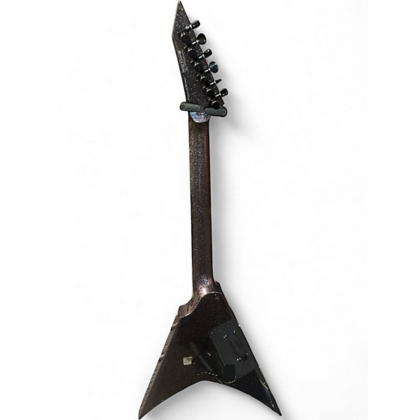 Used ESP LTD KH-V Black Sparkle Solid Body Electric Guitar