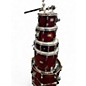 Used Yamaha 5 Piece Stage Custom Candy Apple Red Drum Kit thumbnail