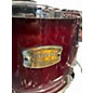 Used Yamaha 5 Piece Stage Custom Candy Apple Red Drum Kit