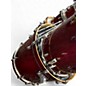Used Yamaha 5 Piece Stage Custom Candy Apple Red Drum Kit