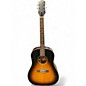 Used Epiphone inspired by gibson J45 2 Color Sunburst Acoustic Electric Guitar thumbnail
