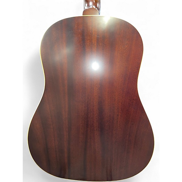 Used Epiphone inspired by gibson J45 2 Color Sunburst Acoustic Electric Guitar