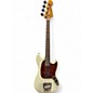 Used Squier Classic Vibe 60s Mustang Bass Alpine White Electric Bass Guitar thumbnail