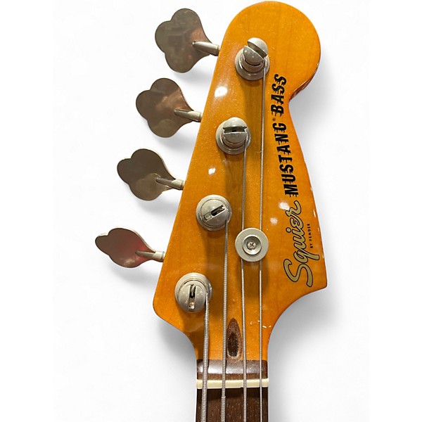 Used Squier Classic Vibe 60s Mustang Bass Alpine White Electric Bass Guitar