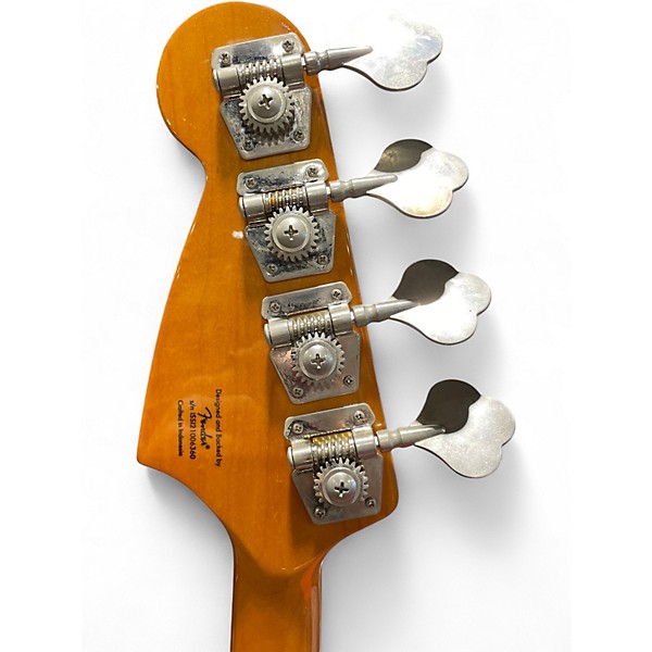 Used Squier Classic Vibe 60s Mustang Bass Alpine White Electric Bass Guitar