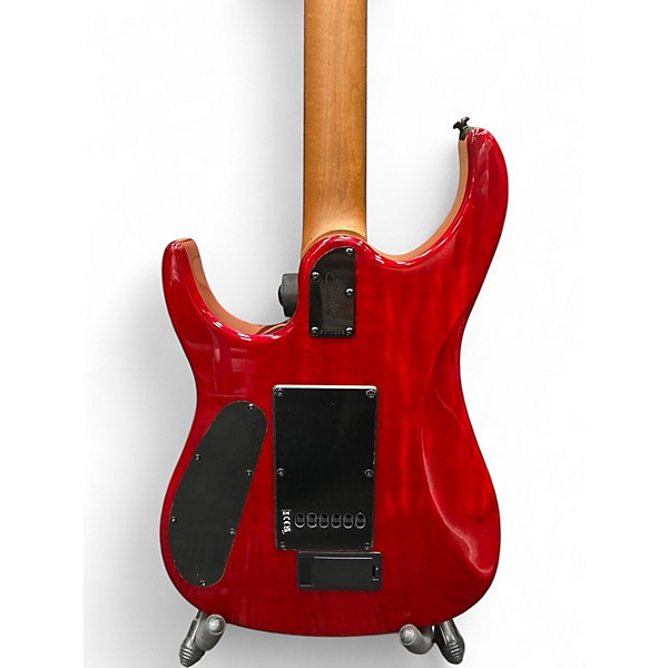 Used Sterling by Music Man JP150D Blood Orange Burst Solid Body Electric Guitar