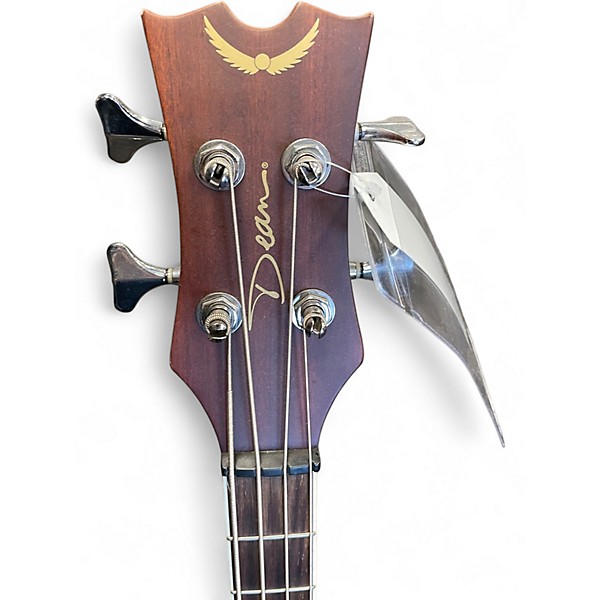 Used Dean EABC Natural Acoustic Bass Guitar