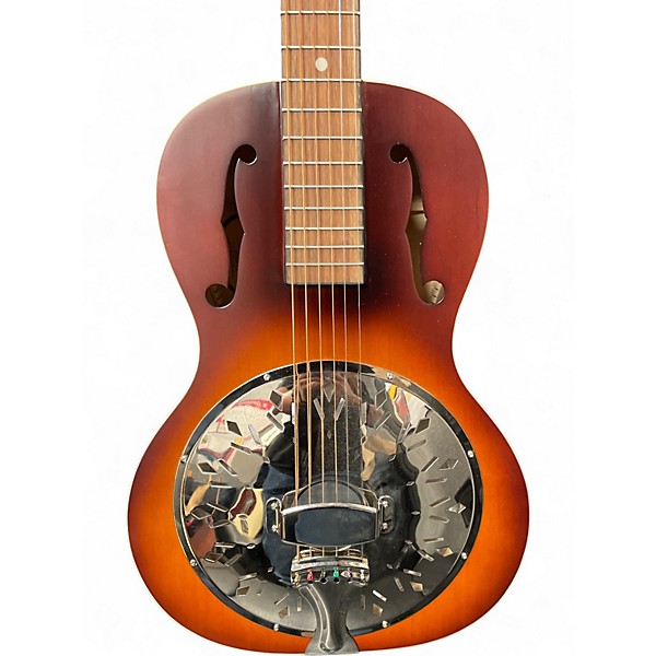 Used 2024 Recording King rphr1ts 2 Tone Sunburst Resonator Guitar
